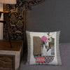 Handle With Care Throw Pillow With Insert