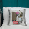 Handle With Care Throw Pillow With Insert