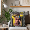 A Lot On Her Mind Throw Pillow With Insert