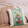 Blossoming Throw Pillow With Insert