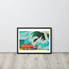 "Family Wagon" Framed Fine Art Pring 24" x 18"