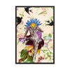 "Flower Girl' Framed Fine Art Print 24" x 36"