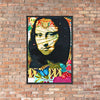 "Mona Go Round' Framed Fine Art Print 18" x 24"