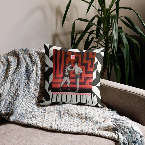 Boxers Throw Pillow With Insert