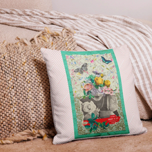  Blossoming Throw Pillow With Insert