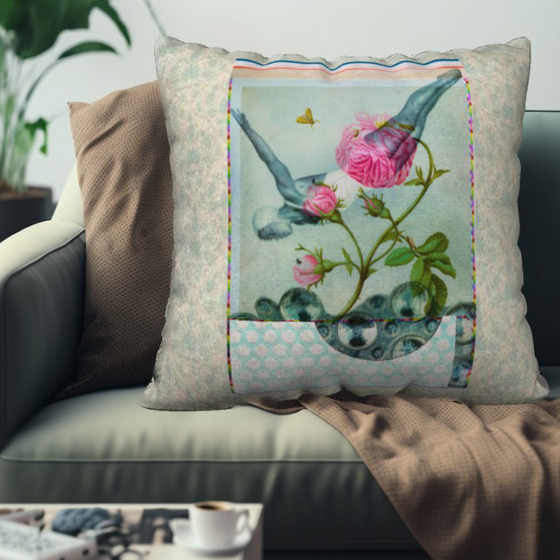 Dive Throw Pillow With Insert