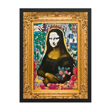  "Mona In Frame" Framed Fine Art Print 18 x 24