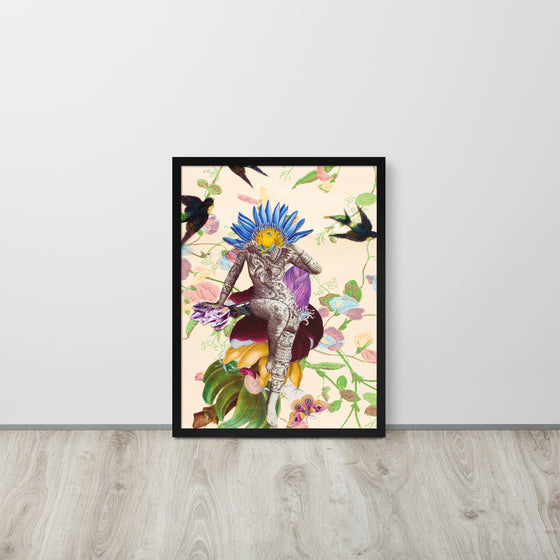 "Flower Girl" Framed Fine Art Print