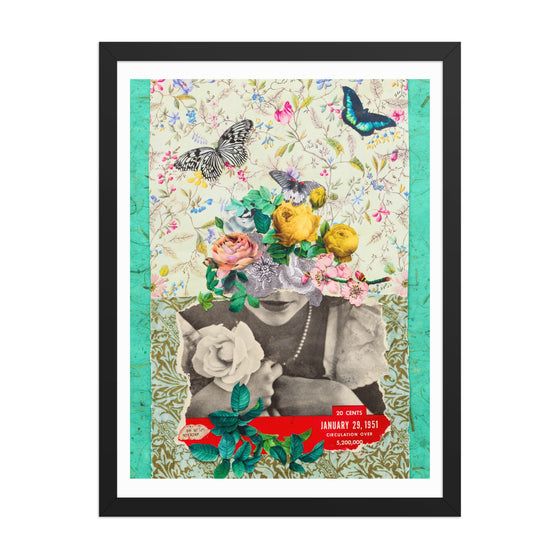 "Blossoming" Framed Fine Art Print 18" x 24"