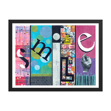  "Smile" Framed Fine Art Print 18" x 24"