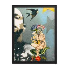  'Perch" Framed Fine Art Print 18" x 24"