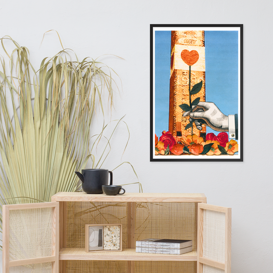 "Love Grows" Framed Fine Art Print 24" x 36"