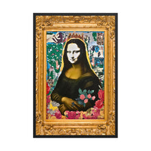  "Mona In Frame" Framed Fine Art Print 24" x 36"