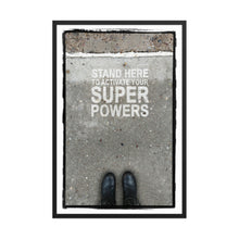  "Super Powers" Framed Fine Art Print 24" x 36"