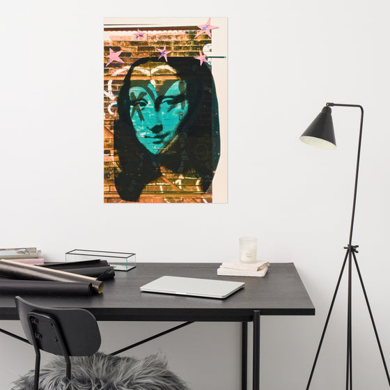 "Mona In Brooklyn" Fine Art Print 18 x 24 and 24 x 36