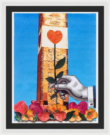  "Love Grows" Framed Fine Art Print 18" x 24"