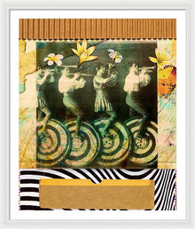  "Unicycle Parade". 18" x 24" & 24" 36"