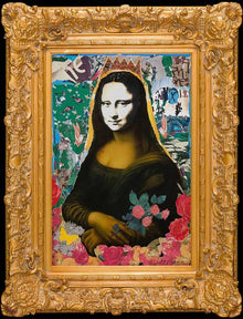  "Mona In Frame" Fine Art Prints 18" x 24" & 24" x 36"